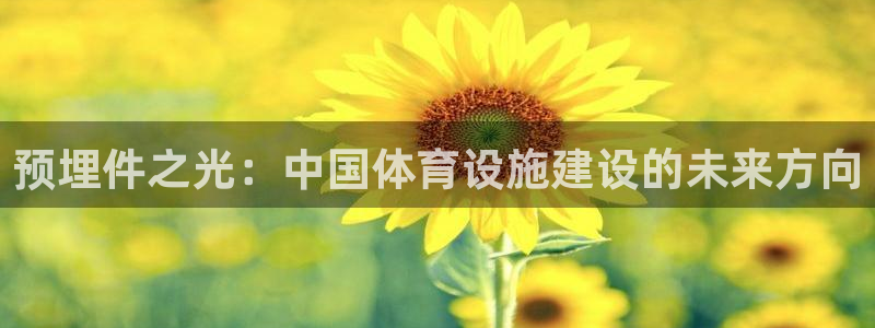 意昂体育4招商：预埋件之光：中国体育设施建设的未来方