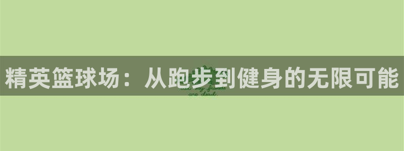 意昂体育4招商电话是多少：精英篮球场：从跑步到健身的